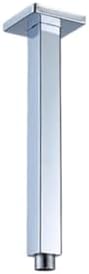 Stainless Steel Shower Arm with Water Inlet for Bathroom Fixtures