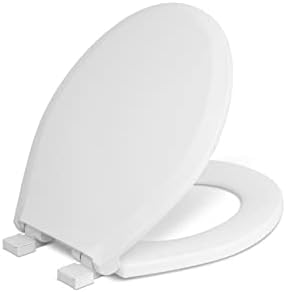 Centoco 3700SC-001 Round Toilet Seat with Safety Close