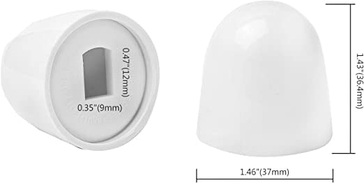 Universal Toilet Bolt Caps 4 Pack 144 Inch Height