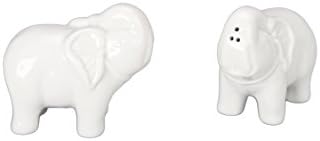 BIA Cordon Bleu Elephant Salt and Pepper Shakers White