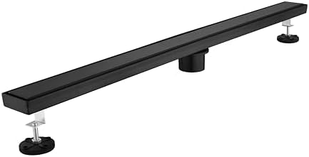 AGANS 36-Inch Linear Shower Drain with Hair Strainer and Removable Cover