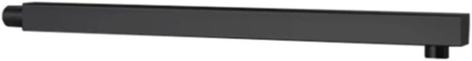 Black Stainless Steel Shower Arm with 50-70CM Extension