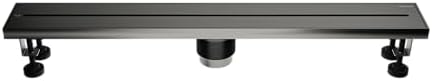 Sunrosa 24 Inch Linear Shower Drain with PVD Coating