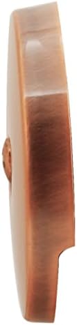 Westbrass D328-11 3-18 Antique Copper Overflow Faceplate