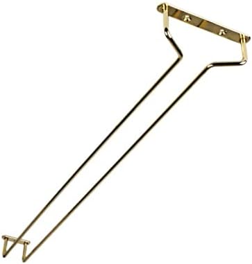 TrueCraftware 24-Inch Brass Stemware Rack Set of 2