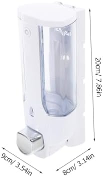 Wall Mounted Foaming Soap Dispenser with Non-Slip Button