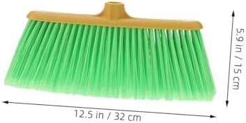 Minkissy 2pcs Durable Plastic Broom Head Replacement