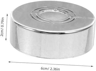 Veemoon 4pcs ABS Faucet Hole Cover Flange Plate