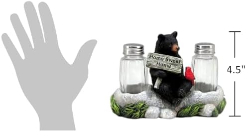 The Bridge Collection Rustic Salt Pepper Shaker Set