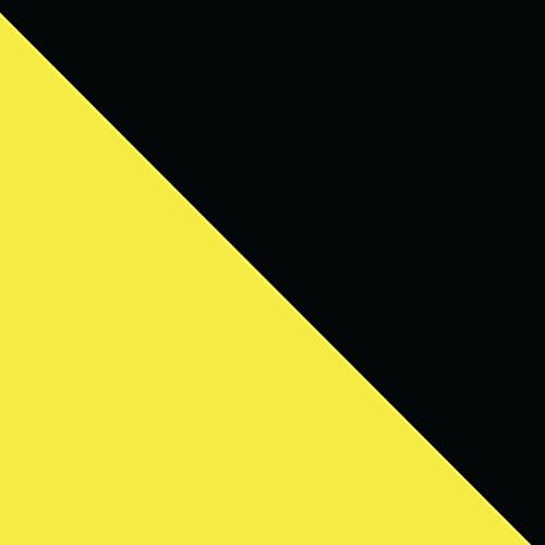 Duck Brand Printed Duct Tape BlackYellow Stripes Pack of 2