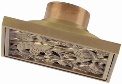 Tomvorks Brass 10cm Shower Floor Drain Strainer Cover