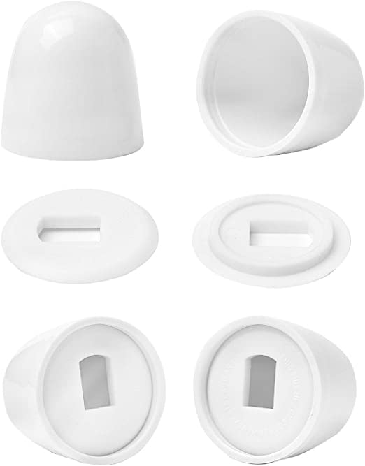 Universal Toilet Bolt Caps 4 Pack 144 Inch Height