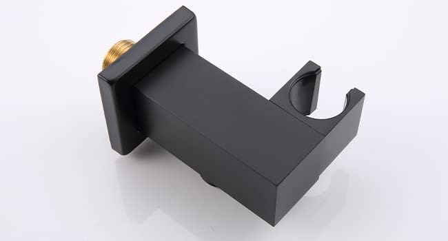 AYIVG Adjustable Handheld Shower Holder Bracket Black Finish