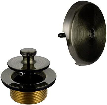 Uni-Green Antique Brass Tub Drain Kit with Hair Catcher