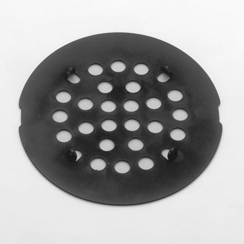 Snap-in Shower Drain Cover 4-14 Inch Oil Rubbed Bronze
