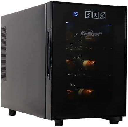 Koolatron 6 Bottle Wine Cooler with UV Glass Door