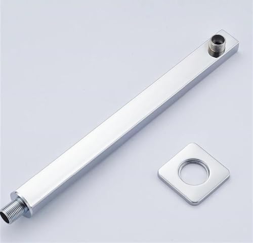 Wall Mounted Shower Arm Chrome Brushed Nickel Matte Black
