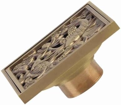 Tomvorks Brass 10cm Shower Floor Drain Strainer Cover