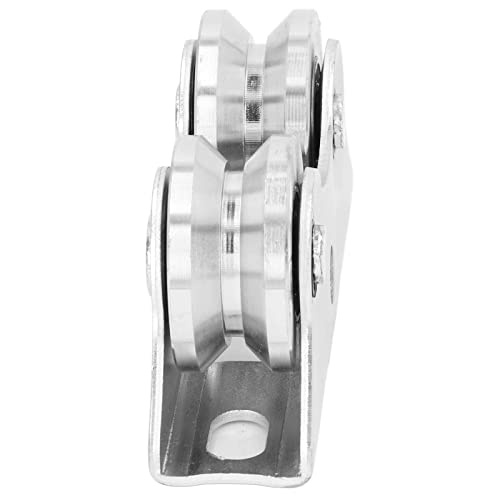 Yuecoom V Shaped Double Bearing Groove Wheel for Heavy Duty Use