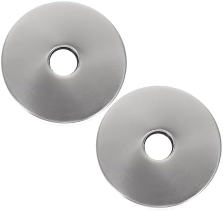 Gadpiparty 2 Pcs Stainless Steel Shower Flange Covers