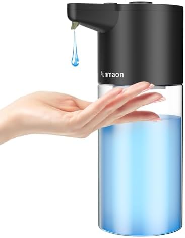 Aunmaon Automatic Touchless Hand Soap Dispenser with 15 Levels Adjustment