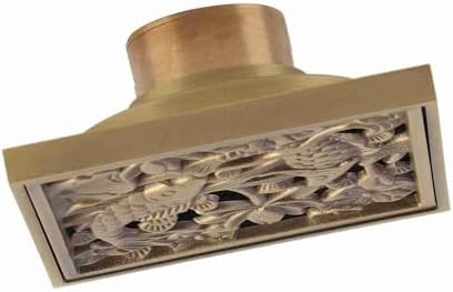 Tomvorks Brass 10cm Shower Floor Drain Strainer Cover