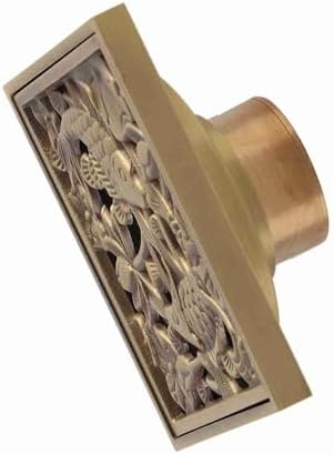 Tomvorks Brass 10cm Shower Floor Drain Strainer Cover