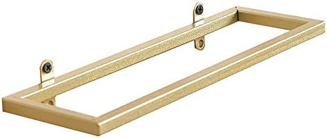 ALDEPO Gold Wine Rack Wall Mount Holder 80X30X45CM