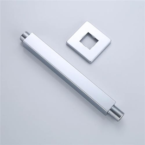 Stainless Steel Shower Arm with Water Inlet for Bathroom Fixtures