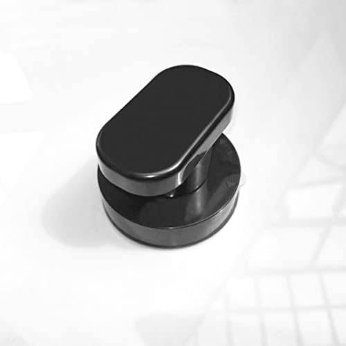 WANLIAN Suction Cup Handle with Vacuum Lock Black Trumpet Design