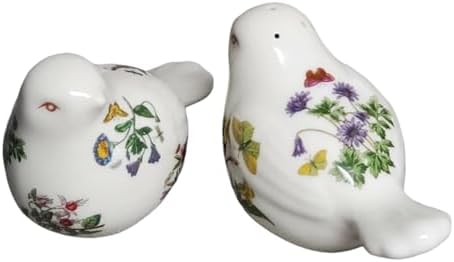 Portmeirion Botanic Garden Bird Shaped Salt Pepper Set