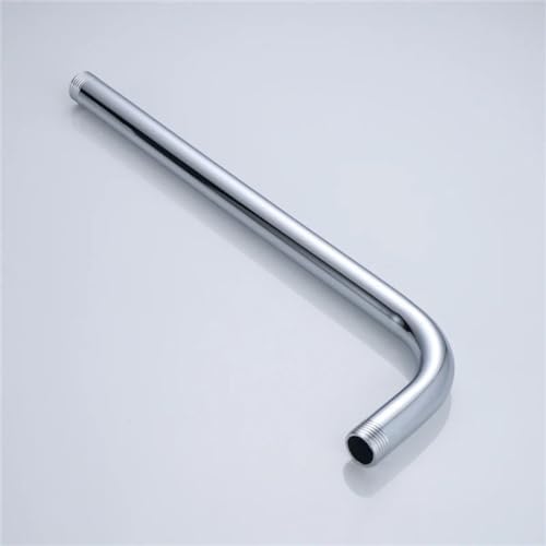 Stainless Steel Shower Arm with Water Inlet for Bathroom Fixtures