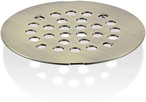 Bropury 4-14 Inch Snap-In Shower Drain Cover Stainless Steel