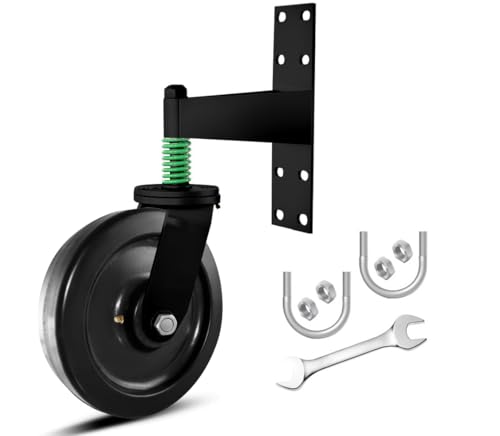 Liberoll Heavy Duty 8 Inch Gate Caster with Spring Load