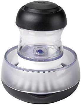 OXO Good Grips Salt Pepper Grinders with Soap Brush Storage Set