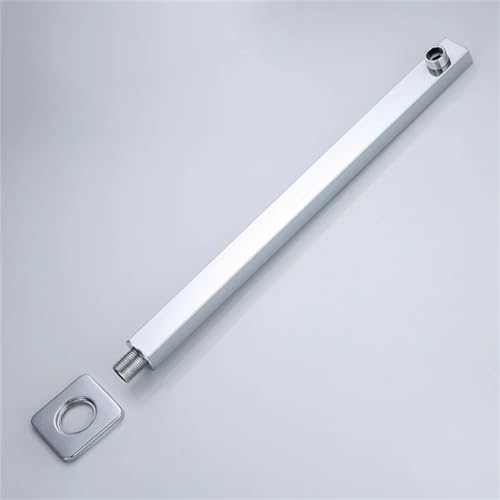 Stainless Steel Shower Arm with Water Inlet for Bathroom Fixtures