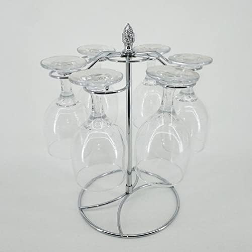 Cabilock 6 Hook Wine Glass Stand for Kitchen and Bar