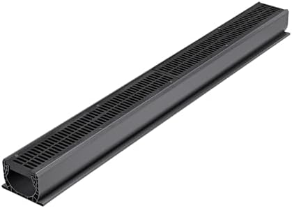 NDS Black 243 Channel Drain Grate 2ft