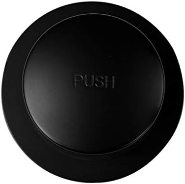 Westbrass Replacement Tip Toe Drain with 2-Hole Faceplate Matte Black