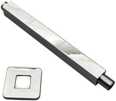 Stainless Steel Ceiling Mount Shower Arm 25cm Chrome