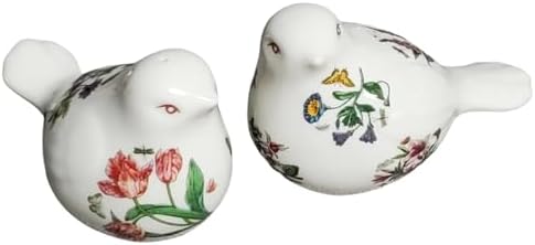 Portmeirion Botanic Garden Bird Shaped Salt Pepper Set