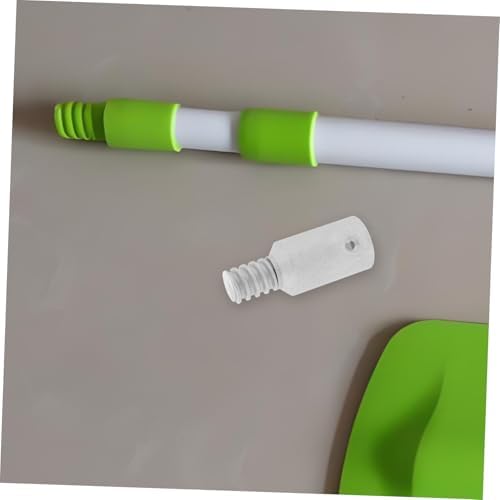 2pcs Metal Threaded Tip Replacement Kit for Broom and Mop Handles 1