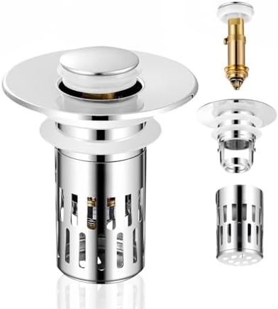 ZONCIHO Pop-Up Drain Strainer for 11-142 Inch Sinks