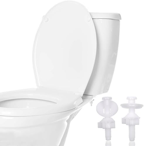 Wuffove Toilet Seat Screws Replacement Kit 4 Pieces