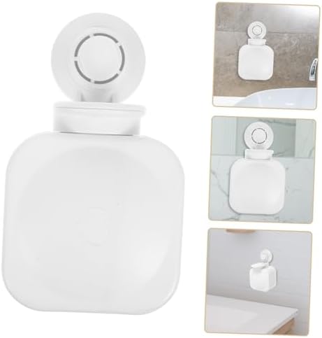 LIFKOME Wall-Mounted Soap Dispenser for Liquid and Bar Soap
