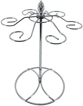 Cabilock 6 Hook Wine Glass Stand for Kitchen and Bar