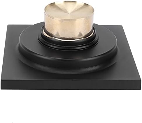 Hapivida Antique Black Square Floor Drain with Strainer