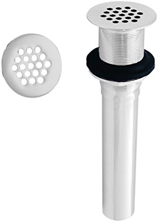 Westbrass D411-12-50 Grid Strainer Lavatory Drain - Powder Coat White