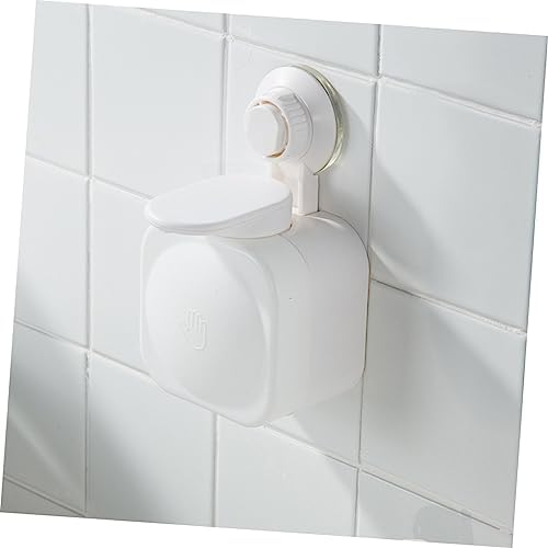 LIFKOME Wall Mounted Liquid Soap Dispenser with Suction Cup