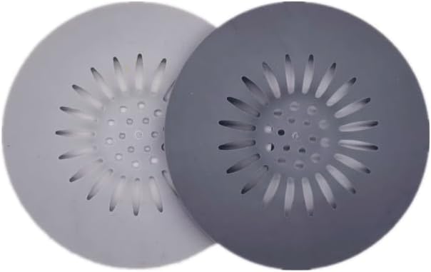 Drain Hair Catcher Set 5 Pieces in Green Blue Pink Grey Light Grey